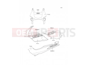 Decals(Green) - Kawasaki GPZ500S (EX500-E2) 1995