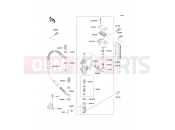Rear Master Cylinder - Kawasaki KLX250 (KLX250-E3) 1995