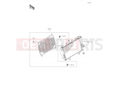 Accessory(Radiator Screen) - Kawasaki NINJA 400 (EX400GKFA) 2019