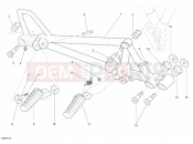 DUCATI Sportclassic 1000 FOOTRESTS, RIGHT » UNCLASSIFIED