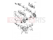 KAWASAKI 1990 Drive Shaft/Final Gear