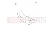 KAWASAKI 1990 Seat