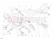 DUCATI Sportclassic 1000 S FOOTRESTS, LEFT » UNCLASSIFIED