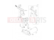 Muffler(s) - Kawasaki MULE 3010 4x4 (KAF620-E2) 2002