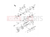 Transmission - Kawasaki MULE 3010 4x4 (KAF620-E2) 2002
