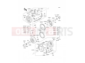 Front Hub - Kawasaki MULE 3010 4x4 (KAF620-E2) 2002