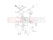 KAWASAKI MULE 600 (KAF400BCF) Air Cleaner