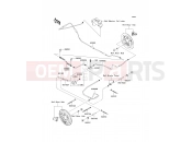 KAWASAKI 2007 Rear Brake Piping