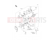 KAWASAKI 2009 Starter Motor