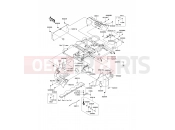 KAWASAKI 2014 Frame Fittings(Rear)