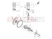 Crankshaft/Piston(s) - Kawasaki MULE PRO-DX (KAF1000FHF) 2017