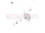 Rear Hubs/Brakes - Kawasaki MULE PRO-DX (KAF1000FHF) 2017