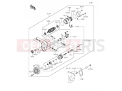 KAWASAKI MULE PRO-DXT (KAF1000BGF) Starter Motor