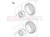 KAWASAKI MULE PRO-DXT (KAF1000BGF) Tires