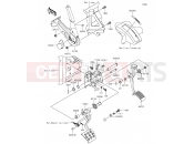 KAWASAKI MULE PRO-DXT (KAF1000BGF) Brake Pedal