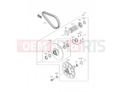 KAWASAKI 2017 Driven Converter/Drive Belt