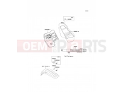 Labels - Kawasaki KX500 (KX500-E14) 2002
