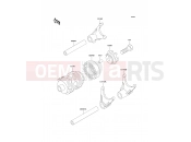 KAWASAKI 2006 Gear Change Drum/Shift Fork(s)