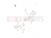 KAWASAKI 2006 Footrests