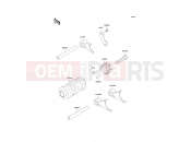 KAWASAKI KX65 (KX65A7F) Gear Change Drum/Shift Fork(s)