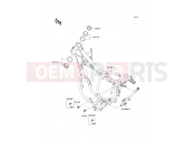 KAWASAKI KX65 (KX65A7F) Frame