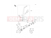 Kickstarter Mechanism - Kawasaki KX85 (KX85ABF) 2011