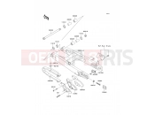 Swingarm - Kawasaki KX85 (KX85ABF) 2011