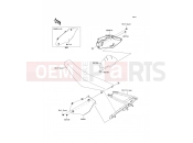 Side Covers - Kawasaki KX450F (KX450FCF) 2012