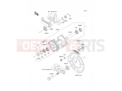 Rear Hub - Kawasaki KX85 (KX85ACF) 2012