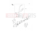 Kickstarter Mechanism - Kawasaki KX65 (KX65ADF) 2013