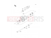 Front Hub - Kawasaki KX65 (KX65AEF) 2014