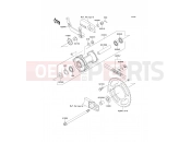 Rear Hub - Kawasaki KX65 (KX65AEF) 2014