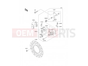 Front Brake - Kawasaki KX65 (KX65AEF) 2014