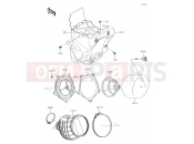 Air Cleaner - Kawasaki KX85-II (KX85DHF) 2017