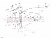 DUCATI 2007 Sporttouring ST3 S ABS REAR SHOCK ABSORBER » SWING ARM