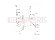 Rear Master Cylinder - Kawasaki KX500 (KX500-E12) 2000