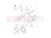 KAWASAKI 2001 Rear Brake