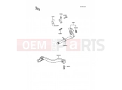 Gear Change Mechanism - Kawasaki KX60 (KX60-B3) 1987