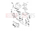 Labels - Kawasaki KX60 (KX60-B3) 1987
