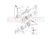 KAWASAKI 2000 Starter Motor