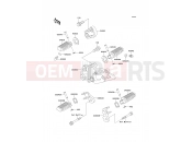 KAWASAKI 2000 Footrests