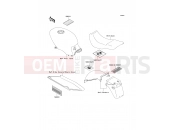 KAWASAKI 2000 Labels