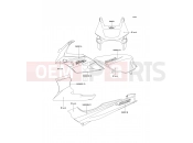 KAWASAKI 2000 Decals(Black)