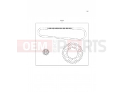 KAWASAKI 2000 Chain Kit