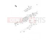 KAWASAKI 2002 Gear Change Drum/Shift Fork(s)