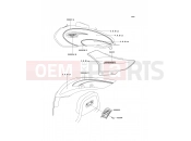 KAWASAKI 2002 Decals(C.B.Blue/P.R.Blue)