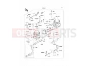 Carburetor - Kawasaki KLE500 (KLE500-A12) 2002