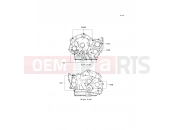 KAWASAKI 2002 Crankcase Bolt Pattern