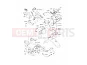KAWASAKI 2002 Frame Fittings