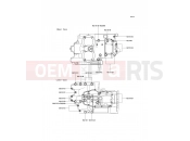 KAWASAKI 2002 Crankcase Bolt Pattern